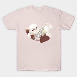 Cat on the Phone T-Shirt
